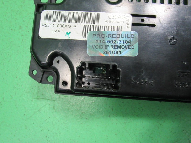 55111030AG 05-07 300 CHARGER MAGNUM HEATER A/C CLIMATE TEMP CONTROL RE