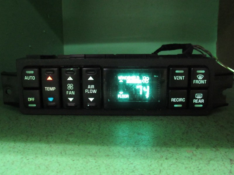 16202304 97-05 BUICK PARK AVE AC DIGITAL CLIMATE TEMPERATURE CONTROL R
