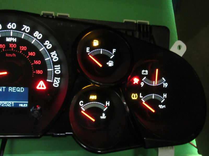 08-09 TUNDRA 5.7L OPTITRON INSTRUMENT GAUGE CLUSTER SPEEDO TACH 272K T