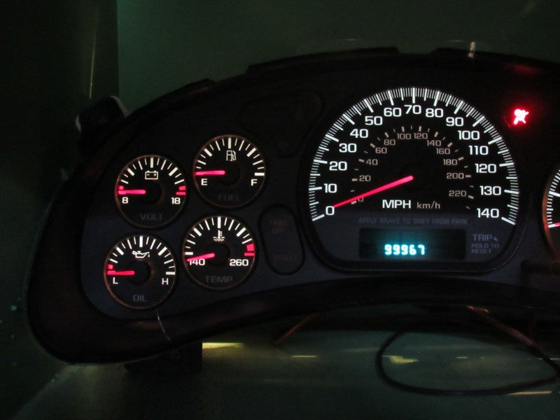 00-05 MONTE CARLO SS INSTRUMENT GAUGE CLUSTER SPEEDO TACH MILEAGE PROG