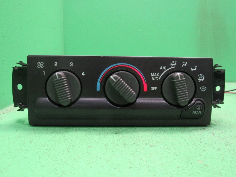 15098966 99-05 S10 BLAZER ENVOY C60 A/C MANUAL CLIMATE TEMP CONTROL RE