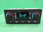 15105215 TAHOE ESCALADE SILVERADO AC DIGITAL CLIMATE TEMP CONTROL LED 
