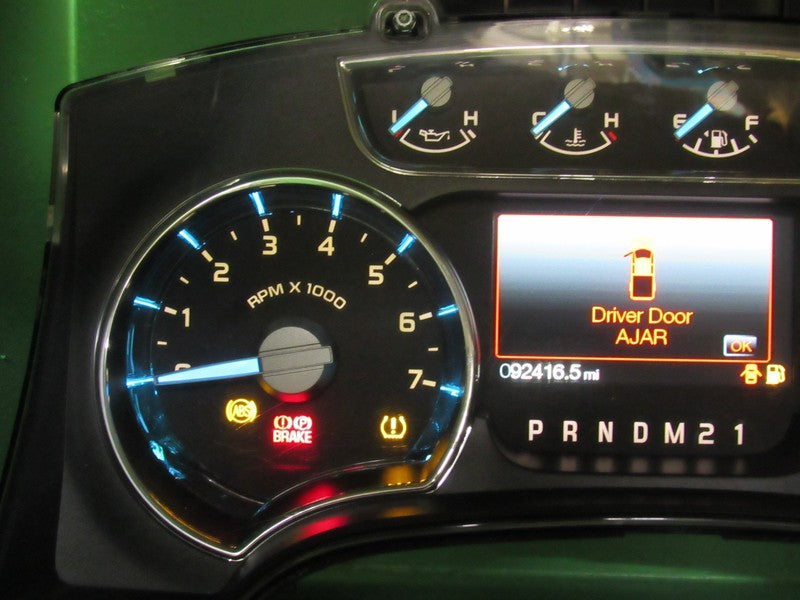 11 F150 LARIAT KING RANCH INSTRUMENT GAUGE CLUSTER SPEEDO TACH MILEAGE