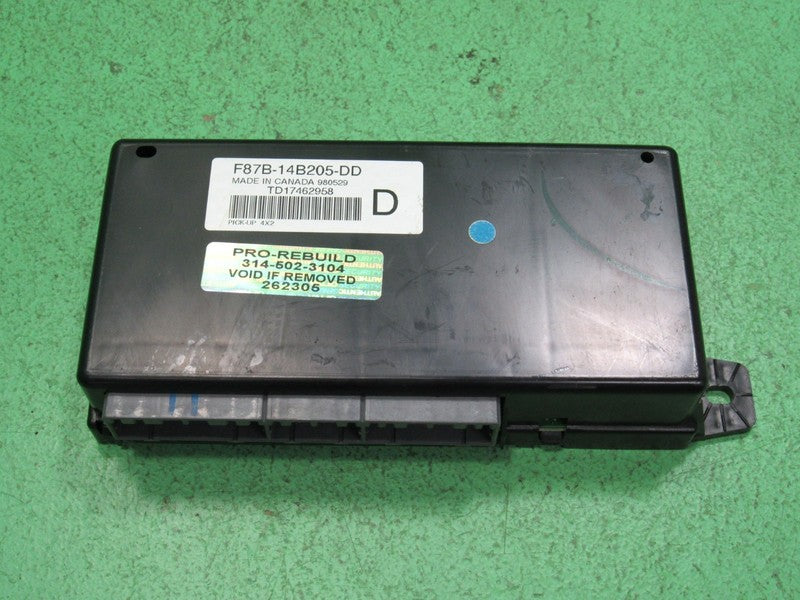 F87B-14B205-DD FORD RANGER B3000 B4000 BCM GEM MULTIFUNCTION MODULE RE