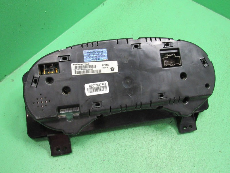 18 RAM 2500 3500 INSTRUMENT GAUGE CLUSTER SPEEDO TACH MILEAGE PROG REB