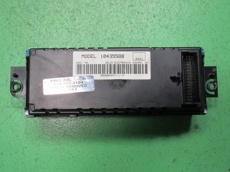 10435588 97-05 BUICK REGAL CENTURY A/C DIGITAL CLIMATE TEMP CONTROL RE