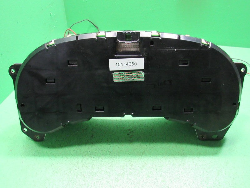 03-04 SILVERADO SIERRA YUKON INSTRUMENT GAUGE CLUSTER MILEAGE PROG REB