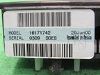 16171742 CHEVROLET CORVETTE C5 AC MANUAL CLIMATE TEMP PROGRAMMER TESTE