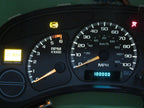 01-02 SIERRA SILVERADO MT INSTRUMENT GAUGE CLUSTER SPEEDO TACH MILEAGE