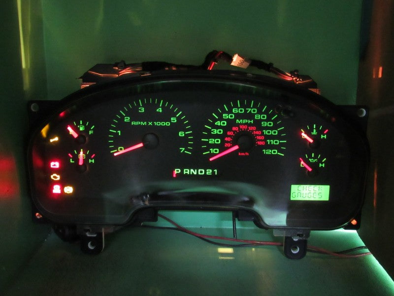 06 F150 XL XLT STX INSTRUMENT GAUGE CLUSTER GAUGES SPEEDO TACH MILEAGE