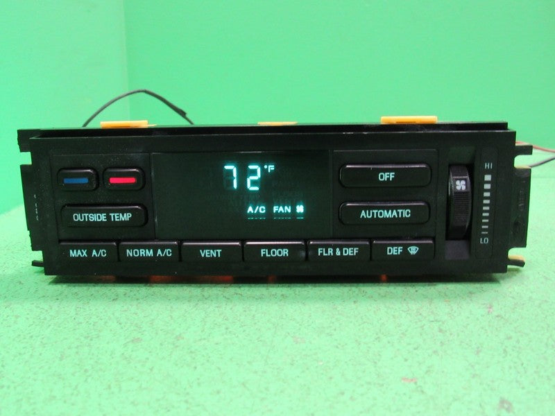 95 TOWN CAR EATC AUTOMATIC CLIMATE HEATER CONTROL P1F5VH-19C933-AF REB