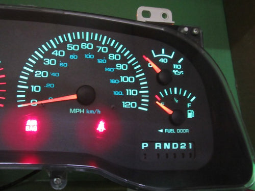 02 DODGE RAM CUMMINS DIESEL INSTRUMENT GAUGE CLUSTER SPEEDO TACH 305K 