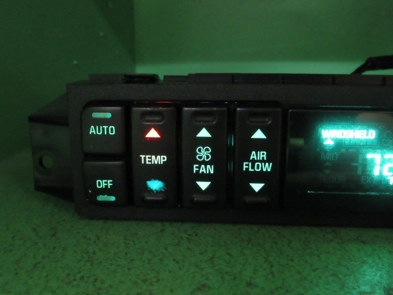 16202304 97-05 BUICK PARK AVE AC DIGITAL CLIMATE TEMPERATURE CONTROL R
