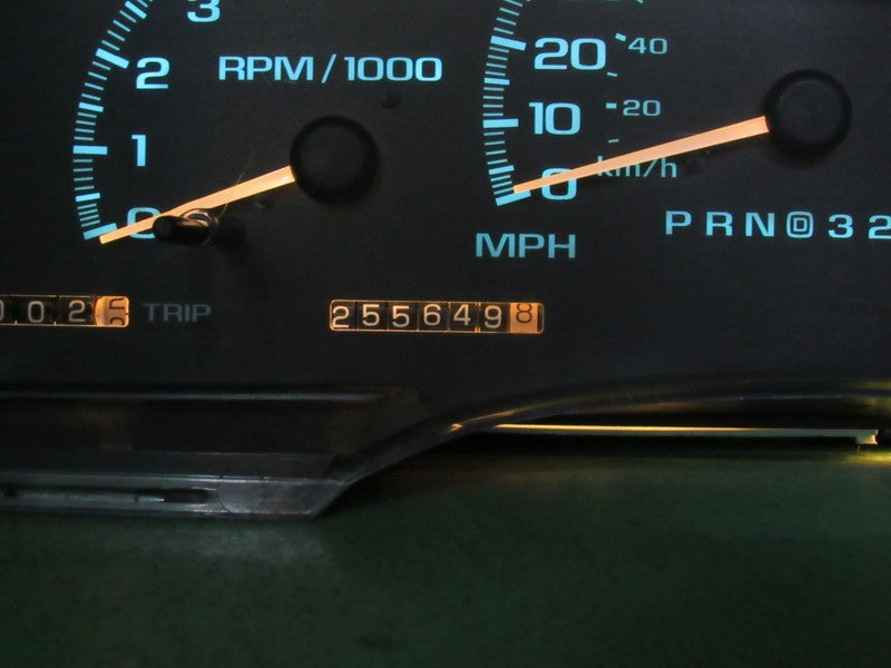 99-00 ESCALADE TAHOE YUKON INSTRUMENT GAUGE CLUSTER SPEEDO TACH 255K R