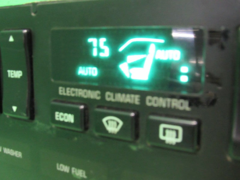 16163204 92-93 BUICK ROADMASTER A/C DIGITAL TEMP CLIMATE CONTROL REBUI
