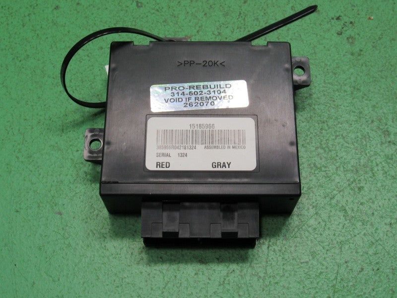 15185966 TAHOE ESCALADE YUKON SUBURBAN REAR A/C HVAC CONTROL MODULE RE