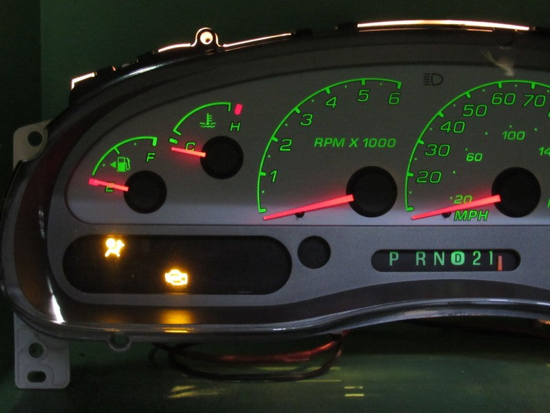 04-05 EXPLORER SPORT TRAC INSTRUMENT GAUGE CLUSTER GAUGES SPEEDO TACH 