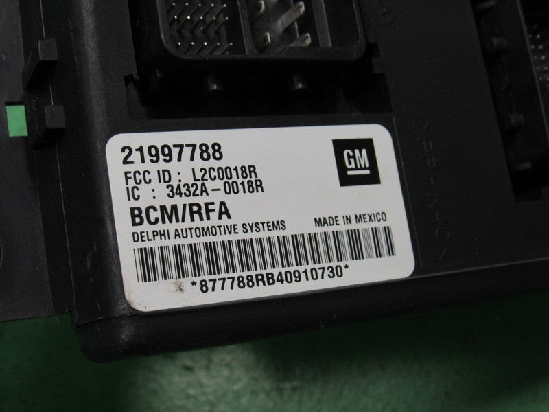04 COLORADO CANYON BCM BODY CONTROL MODULE VIN AND MILEAGE PROGRAMMED 