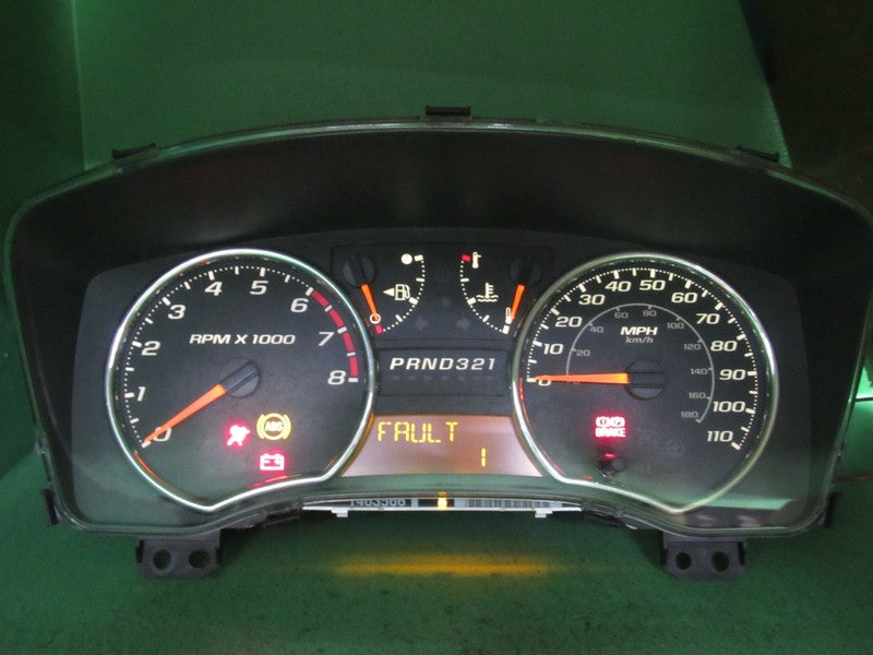 08-12 COLORADO CANYON INSTRUMENT GAUGE CLUSTER SPEEDOMETER TACH PLUG A
