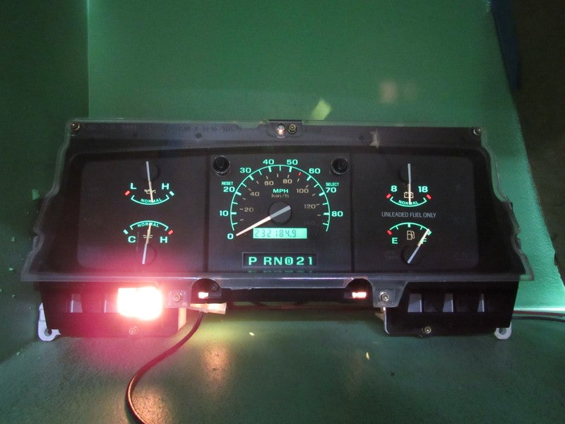 94-95 FORD BRONCO F150 F250 INSTRUMENT GAUGE CLUSTER SPEEDOMETER 232K 