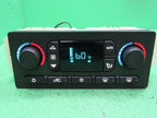 15185639 TAHOE ESCALADE SILVERADO AC DIGITAL CLIMATE TEMP CONTROL LED 