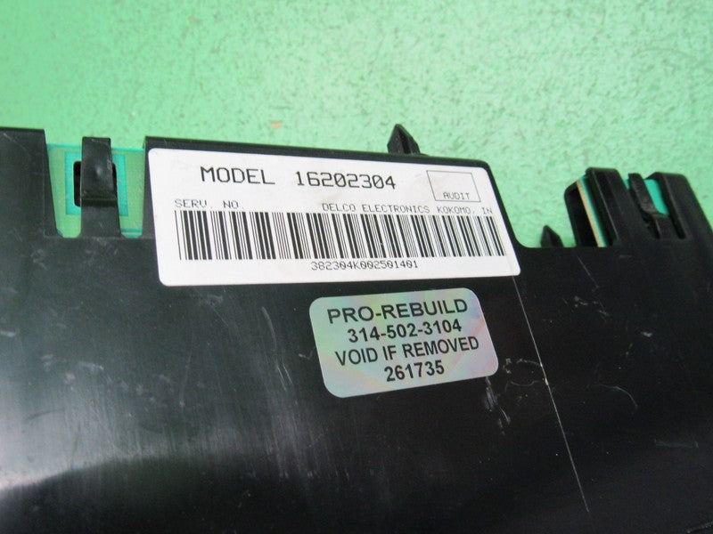 16202304 97-05 BUICK PARK AVE AC DIGITAL CLIMATE TEMPERATURE CONTROL R
