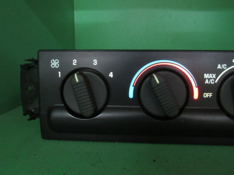 16250535 99-05 S10 BLAZER ENVOY C60 A/C MANUAL CLIMATE TEMP CONTROL RE