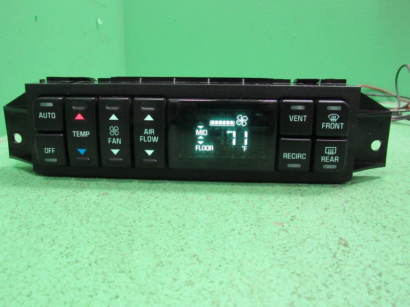 16202304 97-05 BUICK PARK AVE AC DIGITAL CLIMATE TEMPERATURE CONTROL R