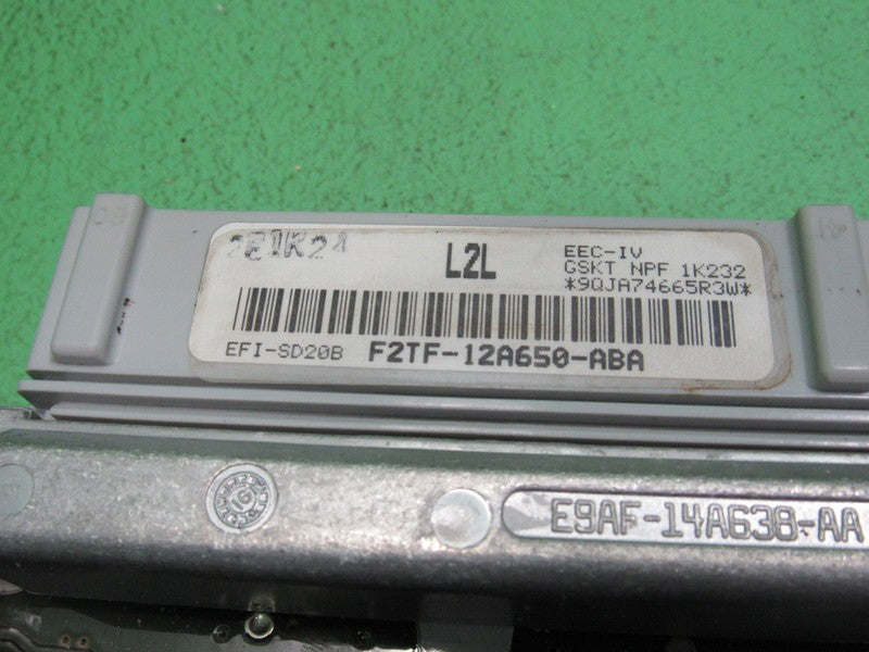 L2L Ford F150 BRONCO 5.0 ECU ECM PCM ENGINE COMPUTER F2TF-12A650-ABA R