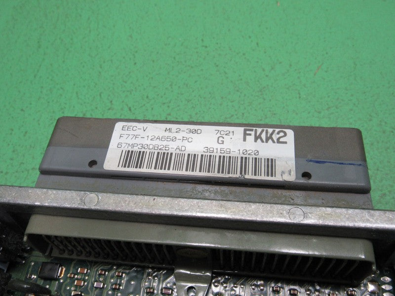 FKK2 B3000 RANGER 3.0L ECU ECM PCM ENGINE COMPUTER F77F-12A650-PC REBU