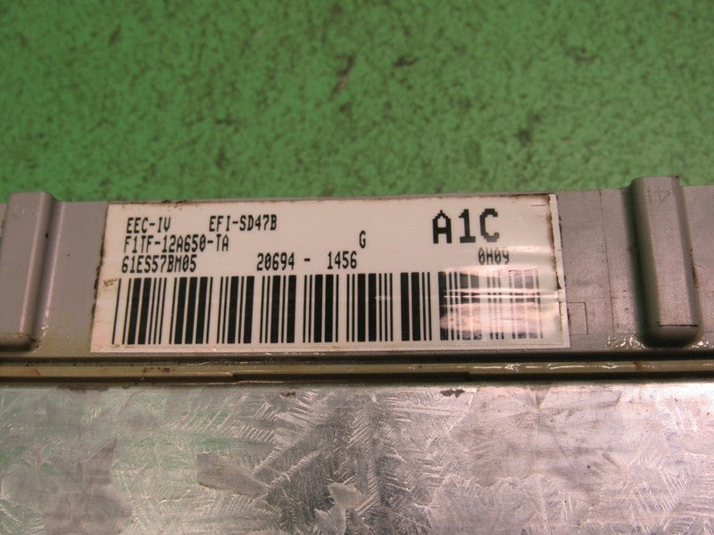 A1C Ford F150 5.0 E4OD ECU ECM PCM ENGINE COMPUTER F1TF-12A650-TA REBU