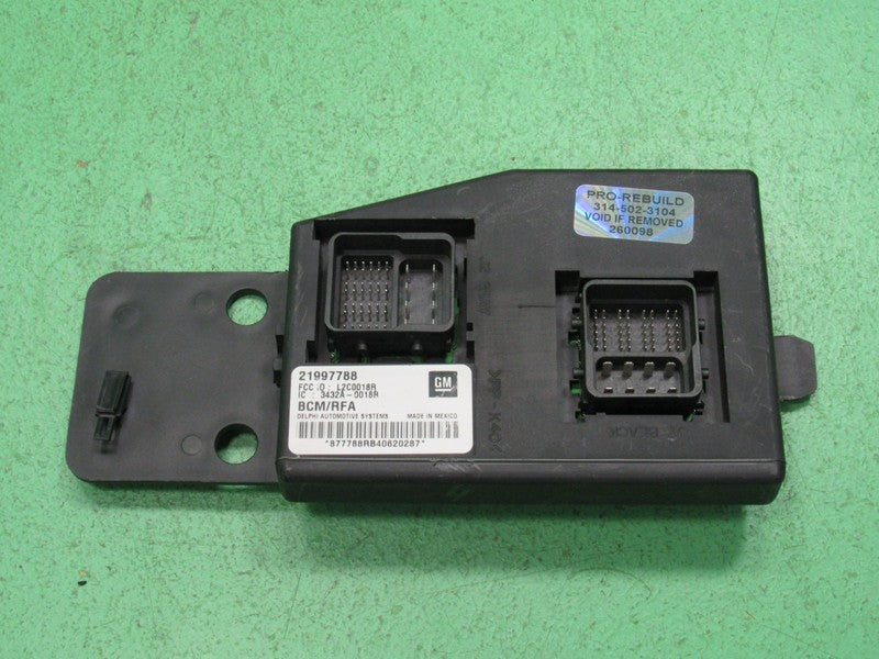 04 COLORADO CANYON BCM BODY CONTROL MODULE VIN AND MILEAGE PROGRAMMED 