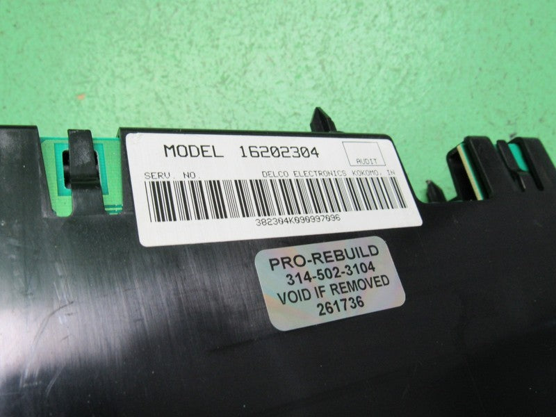 16202304 97-05 BUICK PARK AVE AC DIGITAL CLIMATE TEMPERATURE CONTROL R