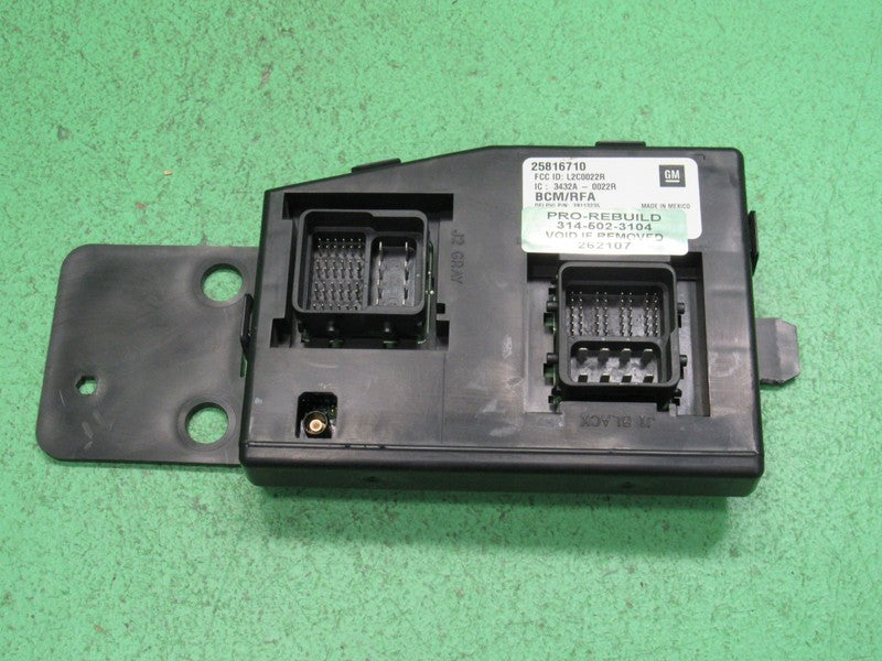07-08 COLORADO CANYON H3 BCM BODY CONTROL MODULE VIN AND MILEAGE PROGR