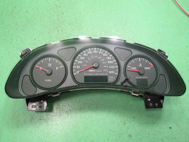 00-05 CHEVROLET IMPALA INSTRUMENT GAUGE CLUSTER SPEEDOMETER MILEAGE PR