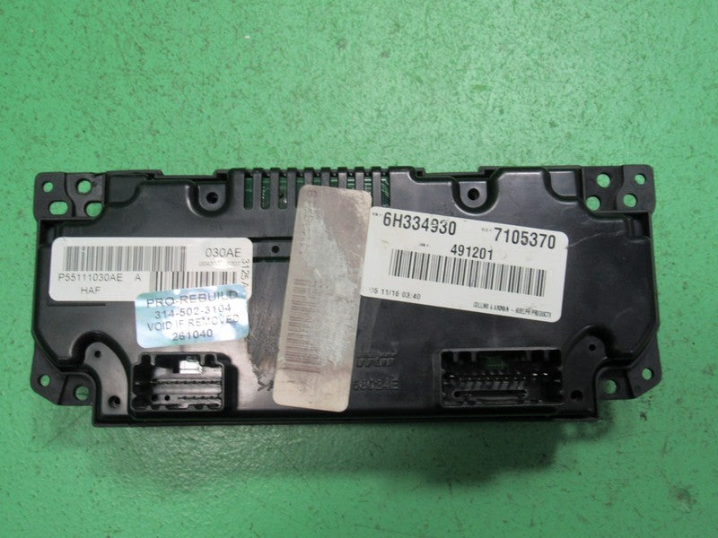 55111030AE 05-07 300 CHARGER MAGNUM HEATER A/C CLIMATE TEMP CONTROL RE