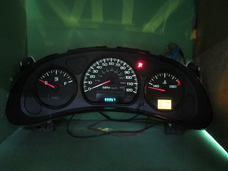00-05 CHEVROLET IMPALA INSTRUMENT GAUGE CLUSTER SPEEDOMETER MILEAGE PR