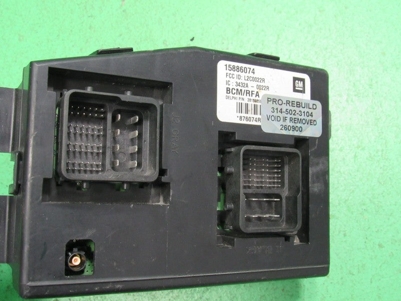 10 COLORADO BCM BODY CONTROL MODULE VIN AND MILEAGE PROGRAMMED 0900