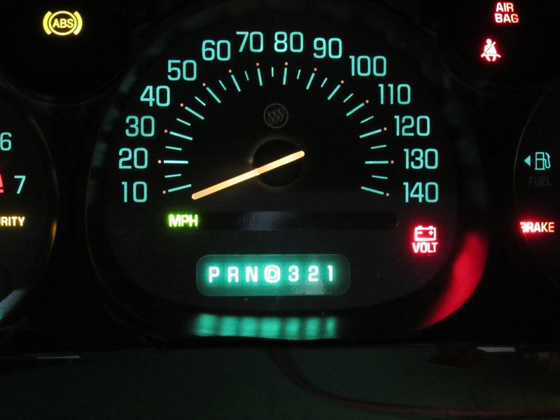 00-01 BUICK LESABRE INSTRUMENT GAUGE CLUSTER GAUGES SPEEDO TACH MILEAG