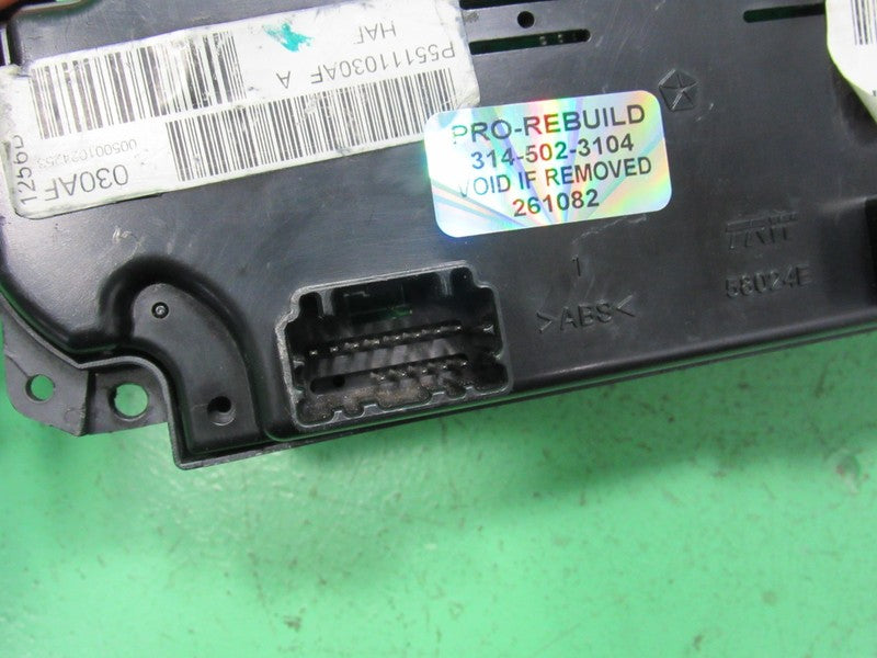 55111030AF 05-07 300 CHARGER MAGNUM HEATER A/C CLIMATE TEMP CONTROL RE