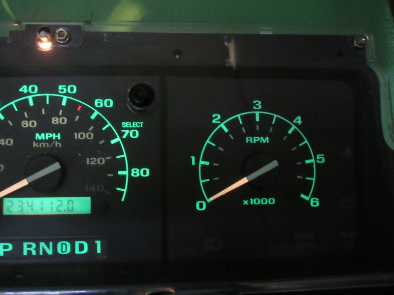 92-93 FORD BRONCO F150 F250 INSTRUMENT GAUGE CLUSTER SPEEDO TACH 234k 