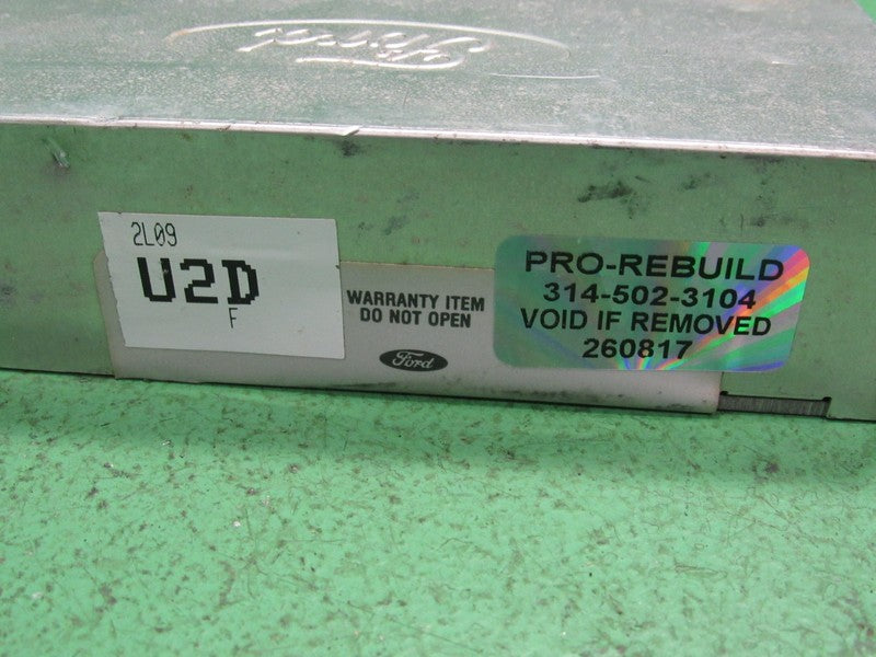 U2D Ford F150 F250 V8 5.0 ECU ECM PCM ENGINE COMPUTER F2TF-12A650-XA R