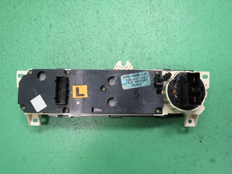01-02 HONDA ACCORD MANUAL AC HEATER CLIMATE TEMPERTURE CONTROL REBUILT