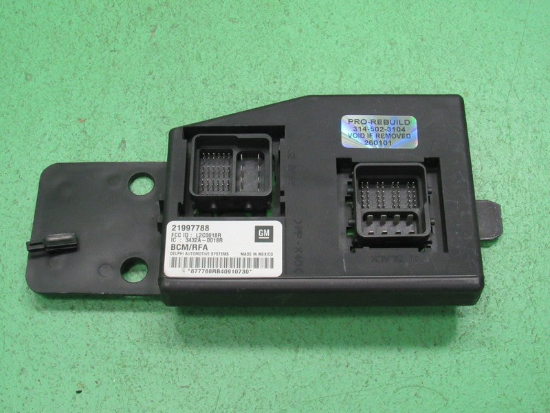 04 COLORADO CANYON BCM BODY CONTROL MODULE VIN AND MILEAGE PROGRAMMED 