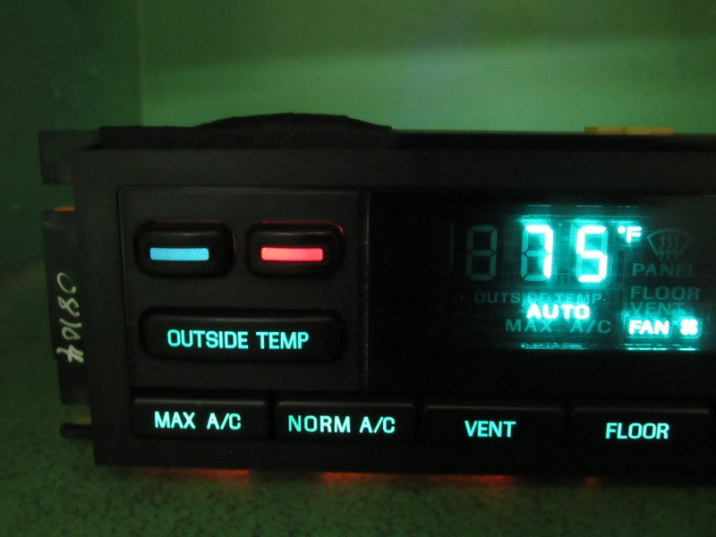95 TOWN CAR EATC AUTOMATIC CLIMATE HEATER CONTROL P1F5VH-19C933-AF REB