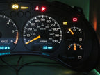 01-04 BLAZER S-10 SONOMA INSTRUMENT GAUGE CLUSTER SPEEDO TACH MILEAGE 