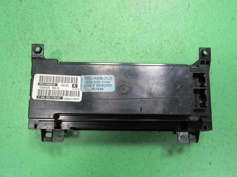 03-04 JEEP GRAND CHEROKEE A/C AUTO DIGITAL CLIMATE TEMP CONTROL REBUIL