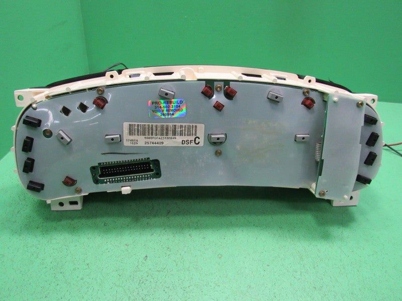 25744409 04-05 BUICK PARK AVENUE GAUGE CLUSTER INSTRUMENT SPEEDOMETER 