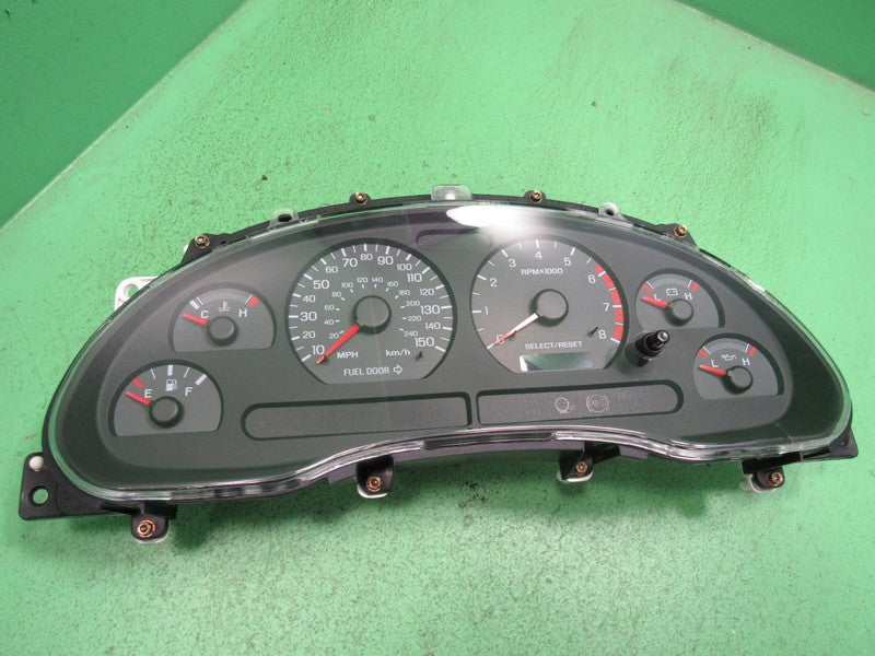 99-00 FORD MUSTANG GT 150MPH INSTRUMENT GAUGE CLUSTER SPEEDOMETER REBU
