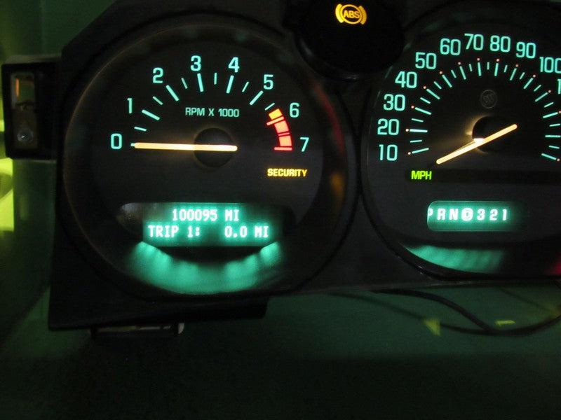 00-01 BUICK LESABRE INSTRUMENT GAUGE CLUSTER GAUGES SPEEDOMETER MILEAG